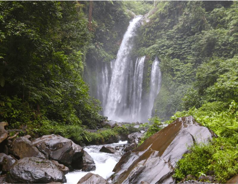 Air Terjun Tiu Kelep dan Sendang Gile